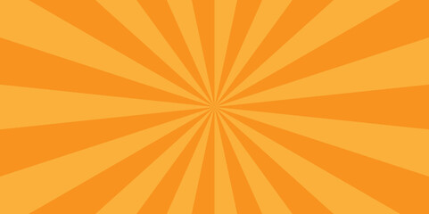 Abstract orange vector summer ray sunburst hot sunrise wallpaper background	
