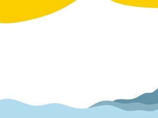 Obraz premium background with waves