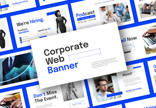 Corporate Web Banner Template