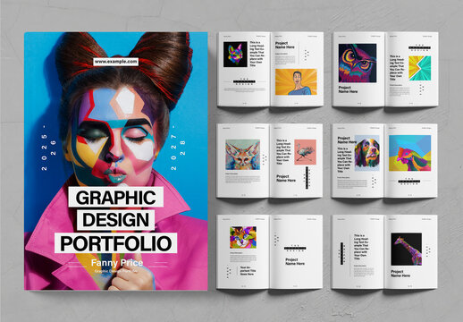 Graphic Designer Portfolio Layout