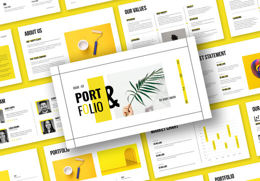 Minimal Portfolio Presentation Template