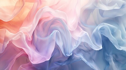 Obraz premium watercolor washes organic shapes abstract background