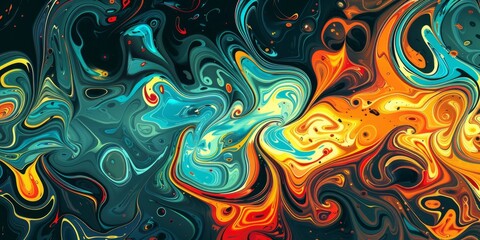Fototapeta premium Comic swirl effect background abstract pattern, abstract background, wallpaper, art, creative, AI generated, HD wallpaper, background, generated by AI.