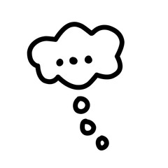 Chat Bubble Line Icon