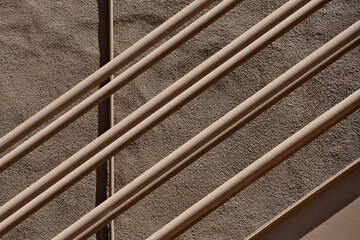 Diagonal and vertical lines intersect 