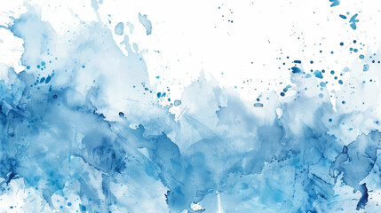 blue watercolor abstract illustration design. blue watercolor texture pattern artwork.