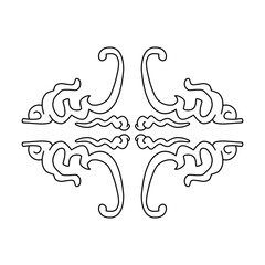 border, aesthetic, vintage and vector border design elements