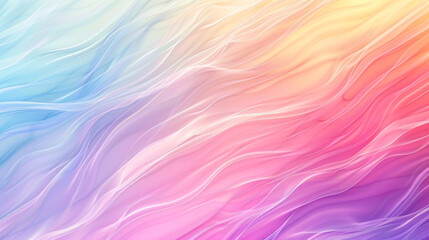 Obraz premium Vibrant flowing colors in yellow to purple