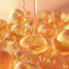 Golden Holiday Honey Drips