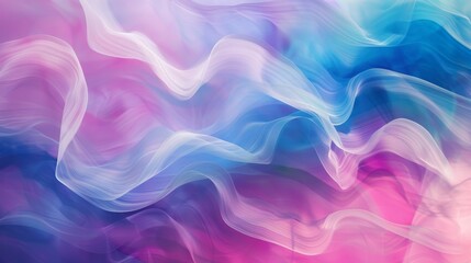 Obraz premium Translucent layered brushstrokes auroras abstract background