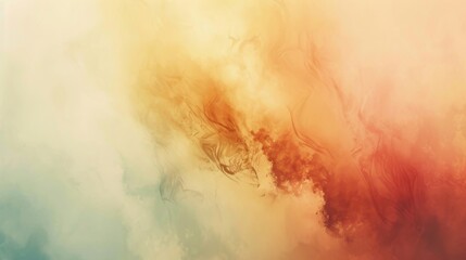 Fototapeta premium Translucent watercolor stains minimalist abstract background