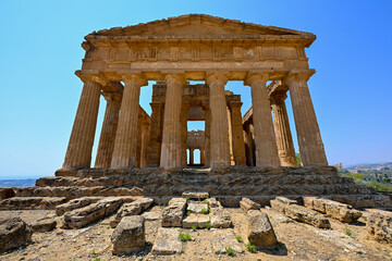 Obraz premium Valley of the Temples - Agrigento, Sicily, Italy