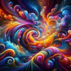 psychedelic art wallpaper