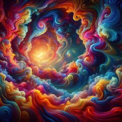 psychedelic art wallpaper