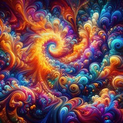 psychedelic art wallpaper