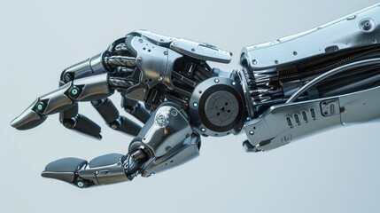 a bionic arm controlled by the wearer's thoughts.