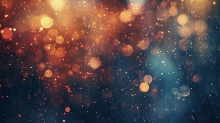 Obraz premium Bokeh light effect background generated by ai