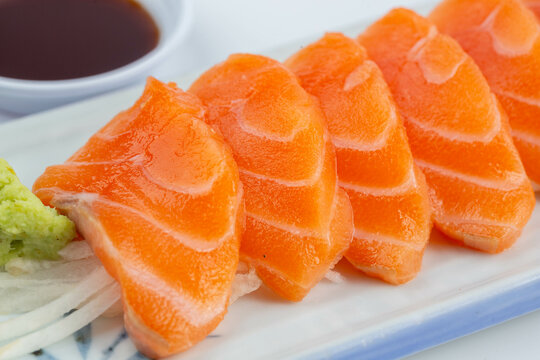 Salmon ready to serve