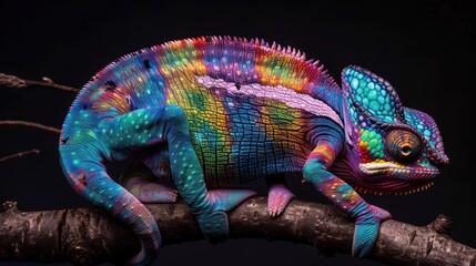 Chameleon consulting firm, showcasing adaptability and color-changing skills