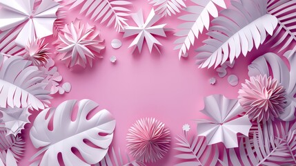 Elegant floral decoration for wedding birthday invites with ample space for personalized text