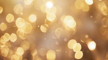 Obraz premium Bokeh light effect background generated by ai