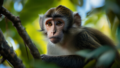 Monkey in Nature,
