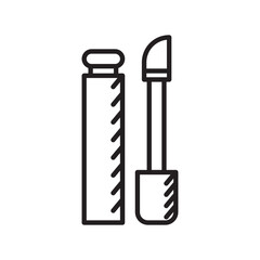 Lip Gloss Tube Icon Perfect for Makeup and Beauty Product Illustrations