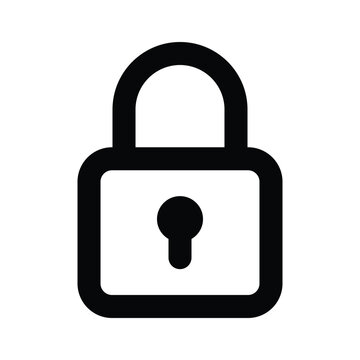 recommend clip art: Lock vector design in modern style, creative icon of padlock