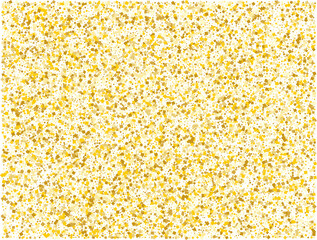 Bright Modern Pattern with Golden Square Confetti.