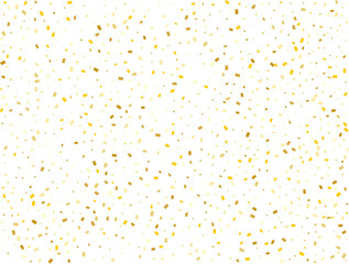 Gender Neutral Golden Rectangular Confetti