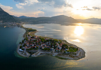 Lake Egirdir of Turkey is situated in the Isparta province. It is also known as the 'seven colored...