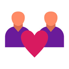 Relationship  Flat icon