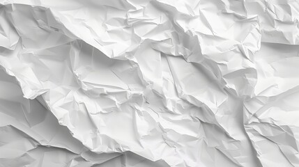 Fototapeta premium Crumpled paper background illustration generared by ai