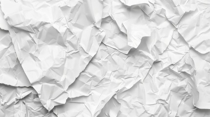 Obraz premium Crumpled paper background illustration generared by ai