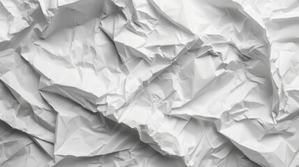 Fototapeta premium Crumpled paper background illustration generared by ai