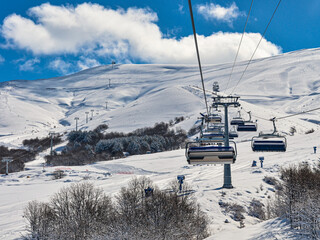 ropeway at Myler Mountain Resort (Yeghipatrush, Armenia)