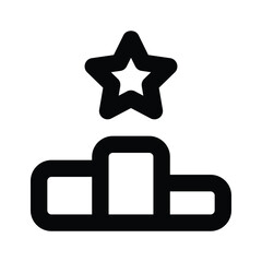 Check this amazing icon of ranking in modern style