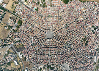 Piazza Carlo Maria Carafa - Grammichele, Sicily, Italy