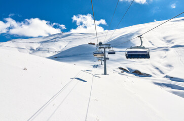 ropeway at Myler Mountain Resort (Yeghipatrush, Armenia)