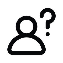 Get your hands on this amazing icon of questioning in modern style