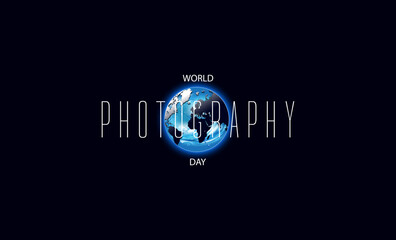 World Photography Day Logo, Poster or Banner 