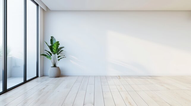 modern living room with sofa and empty wall mockup. minimalistic wall mockup, blank wall, interior minimalistic