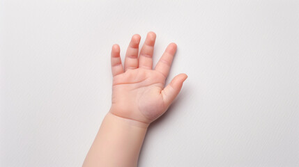 赤ちゃんの小さな手