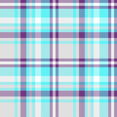 Seamless pattern vector of background plaid fabric with a textile texture tartan check.