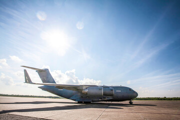 Cargo plane at Belle Chase in Louisiana