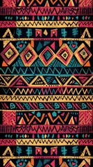 A colorfulshapes background 