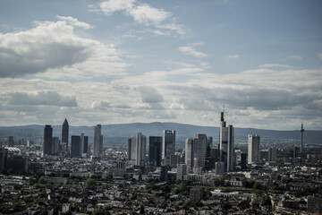 Fototapeta premium Skyline Frankfurt