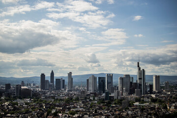 Fototapeta premium Skyline Frankfurt
