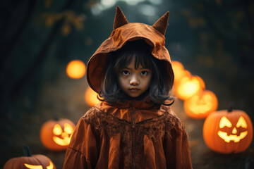 Naklejka premium 仮装, ファッション, 子供, ハロウィーン, お祝い, ホラー, イベント, Costume, Fashion, Children, Halloween, Celebration, Horror, Event