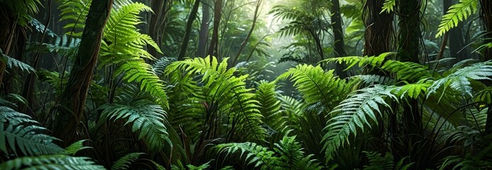 Lush Rainforest.